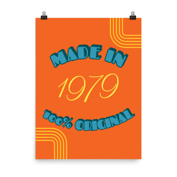 Poster “Made in 1979”